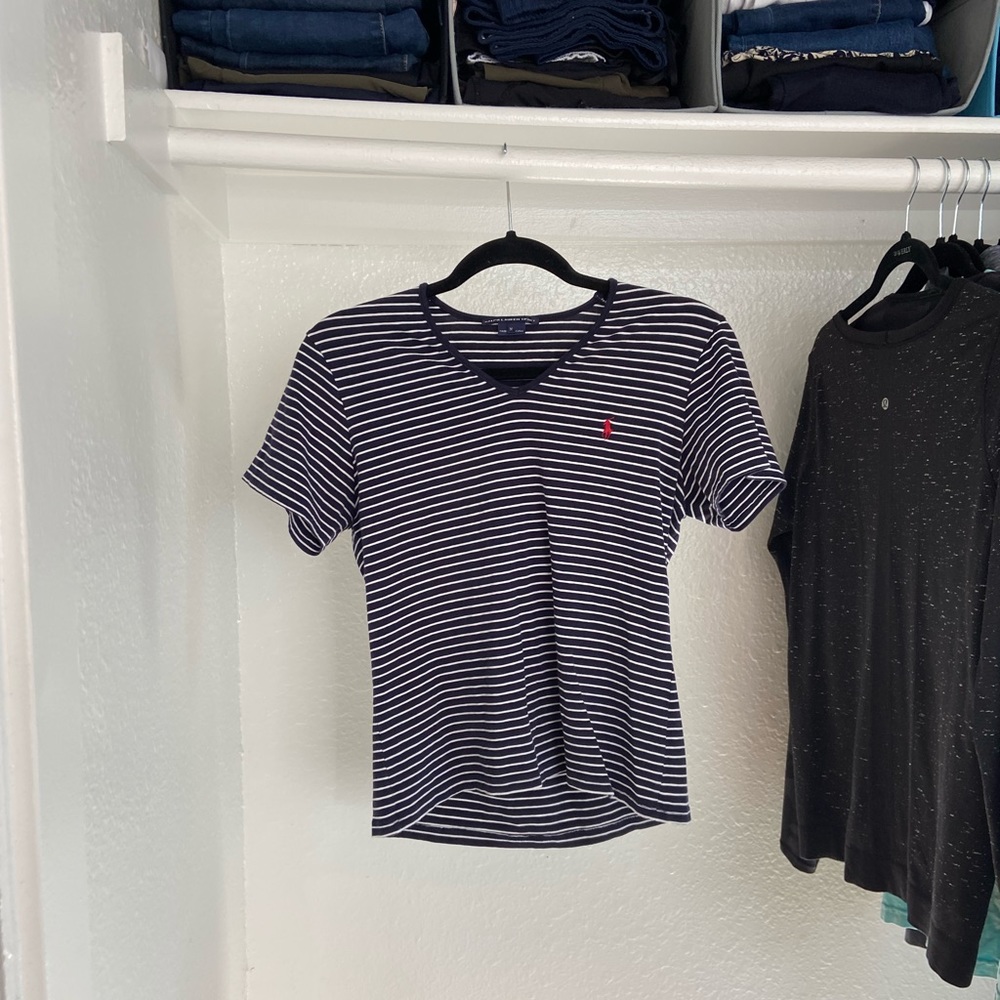 Striped Ralph Lauren Sport T-Shirt